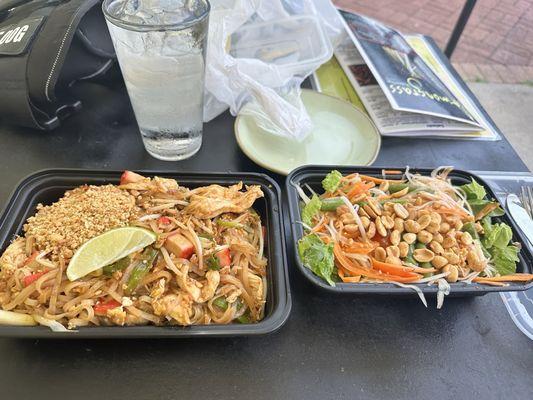 Pad Thai, Papaya Salad