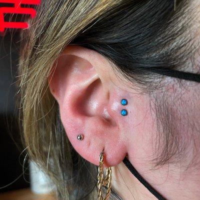 Piercings done by @pain.by.lyza on instagram