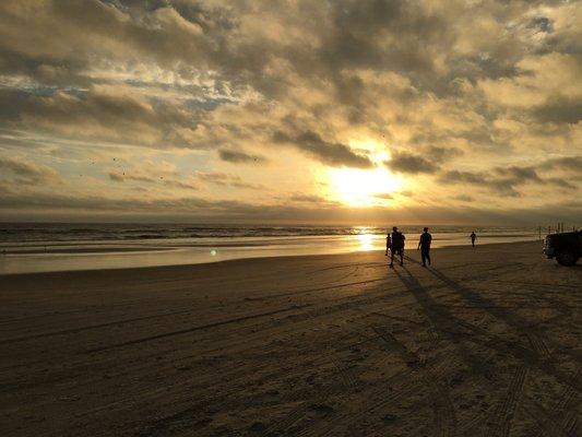 New Smyrna Beach sunset.