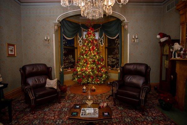 Christmas in the parlor