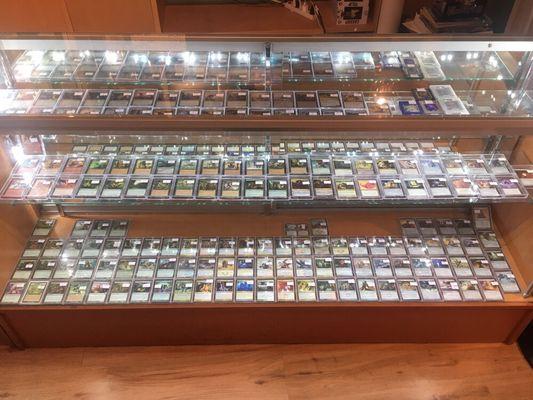 Magic the gathering (2 Full display cases)