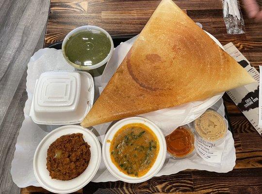 Goat dosa