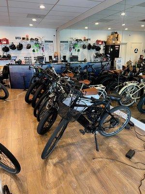 Great selection of eBike rentals.