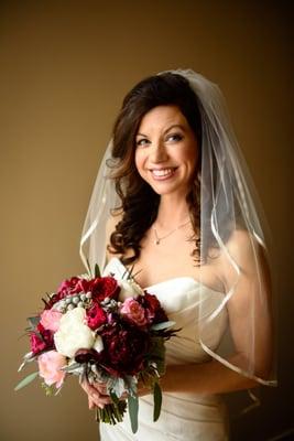 Megan did an amazing job completing the look I requested. Photo credit: Pawinski Photography.