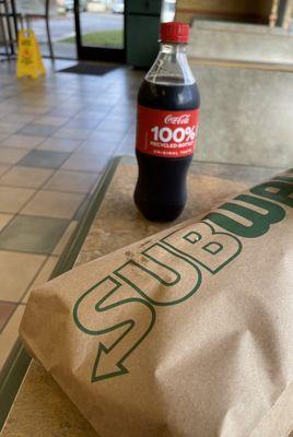 Sandwiches and a cold Coca-Cola Classic. :)