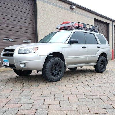 Subaru Forester Suspension lift kit installation