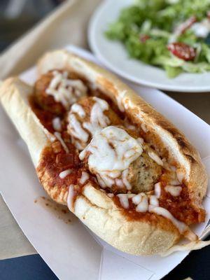 Meatball sandwich