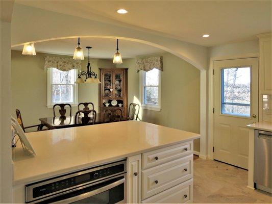 Open Floor Kitchen, Ellington CT