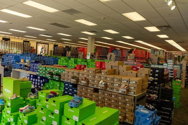 Wide Shot of Interior of Store