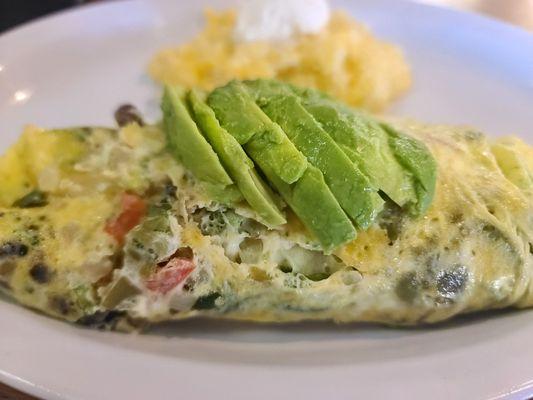 Veggie omelet