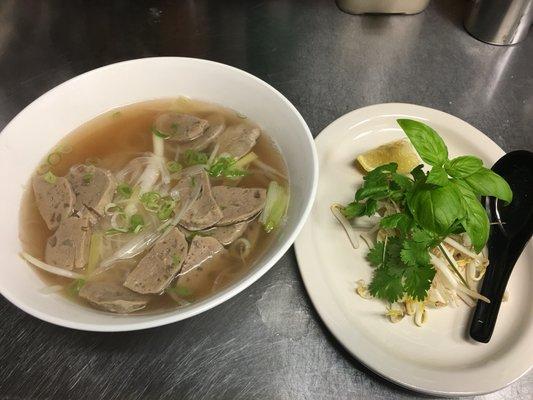 Meatball pho