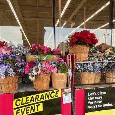 Artificial flower sale