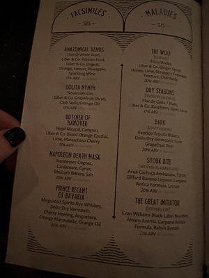 Menu 1/27/23