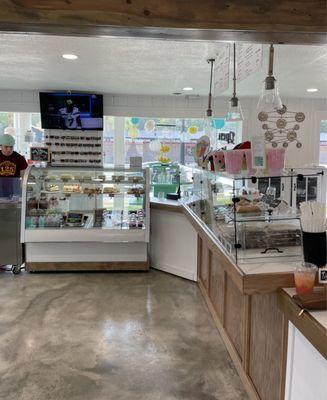 Bakery and ice cream area