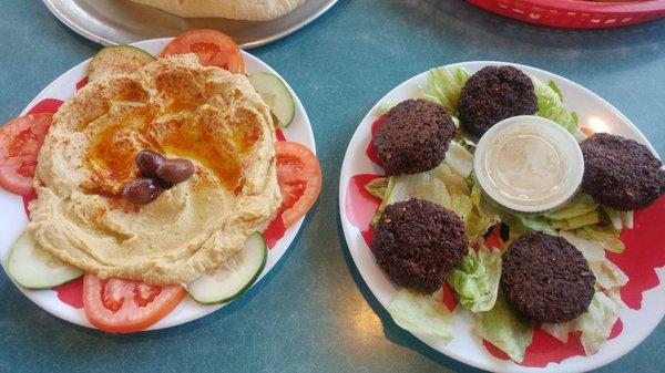 Hummus and Falafel