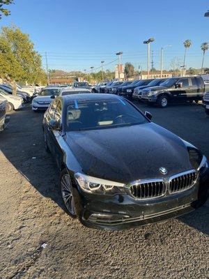 2018 bmw 530i windshield replacement with sensors