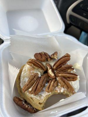 Pecan protein Donut