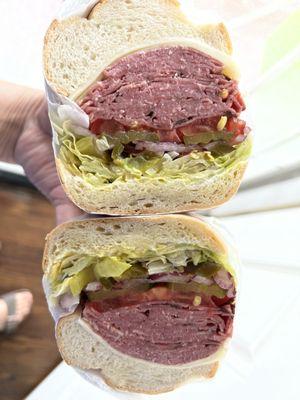 Pastrami sandwich