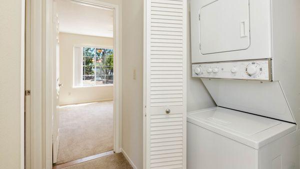 In-Home Washer and Dryer