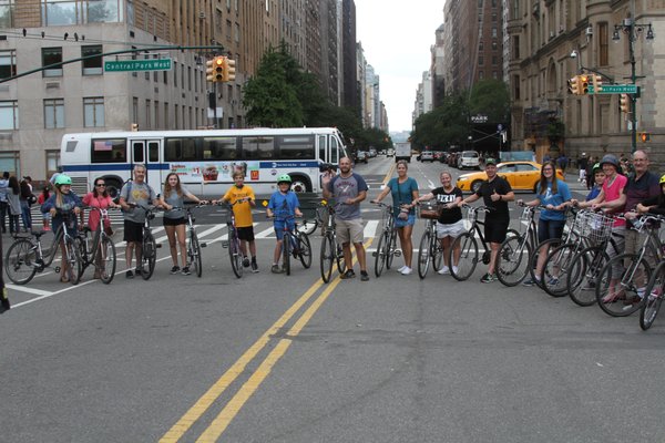 Cycling is a great way to explore the city.