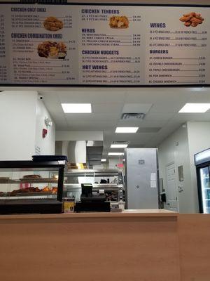 Sparkling clean. Unlike that other Halal Fried chicken place on Yonkers Ave..