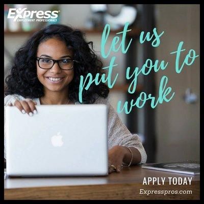 Start your new career today! Apply now.