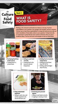 What is Food Safety...Culture of Food Safety...#digafoodsafety