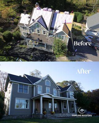 Owens Corning Duration shingles installation.