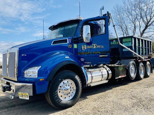 Big blue has a 75K hoist to pick up the heaviest of loads