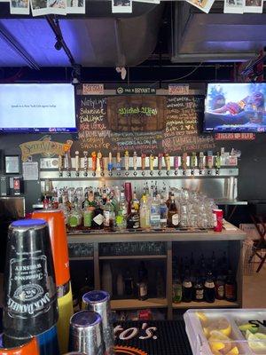 Back bar