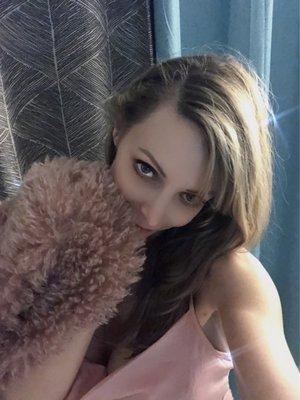 My new pink faux fur coat  ,