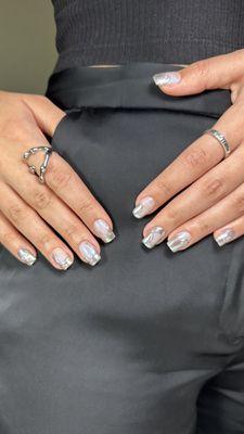 Chrome nail art