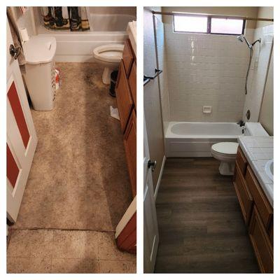 Bathroom remodel