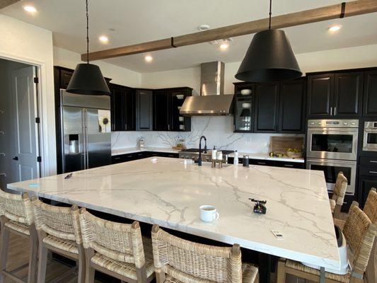 We LOVE our new countertops from Garcia granite!