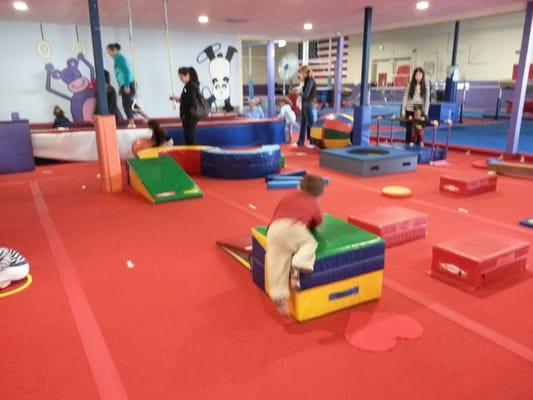 More of toddler play area