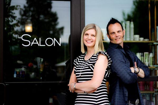 Owner's Lyn and Steve Johnson invite you to The SALON. Offering exceptional style for the Willamett Valley since 1993.