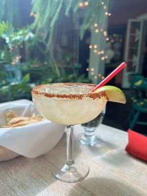 Pineapple chili margarita