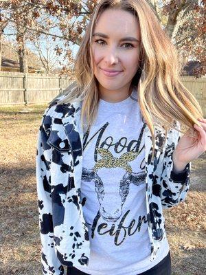 Moody Heifer Graphic Tee