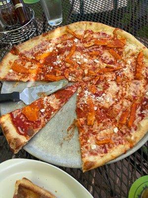 buffalo chicken pizza