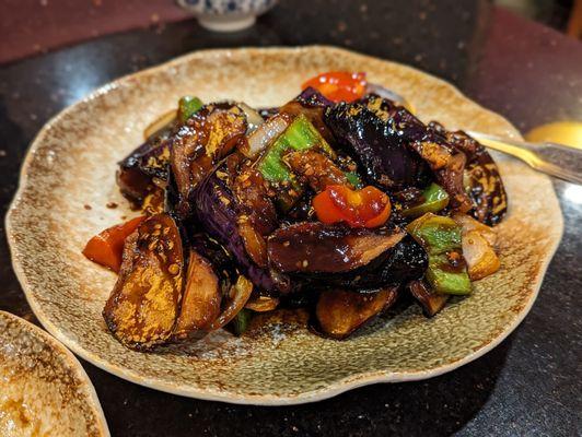 Szechuan eggplant