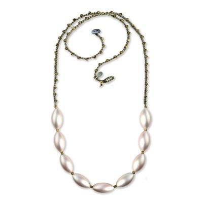 Summer of 42 Necklace by Donna Silvestri.  Visit onujewelry.com for details