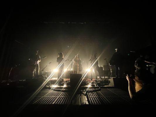 Greensky Bluegrass band performing on stage at The Joy Theater