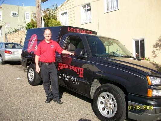 'We're here to help, and we appreciate your business.' Elliott T., Premier Locksmith, owner