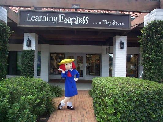 Madeline visits Learning Express.