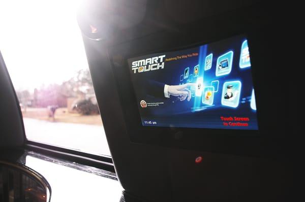 Smart Touch Technology lets you control your experience while you ride!