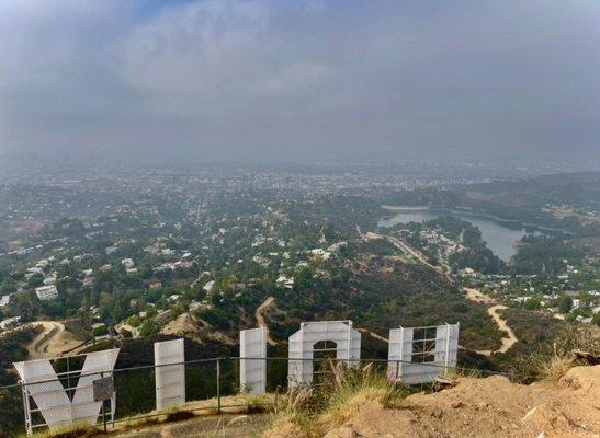 Behind the Hollywood sign