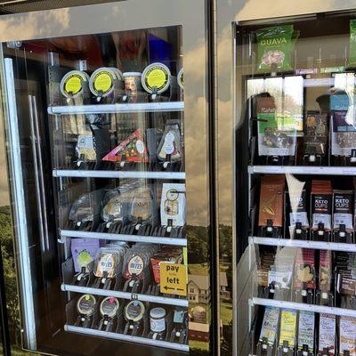 A few vending machines