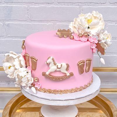 Baby shower cake