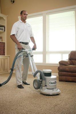 Chem-Dry's technicians are professionally trained to handle and remove any special stain or spot.