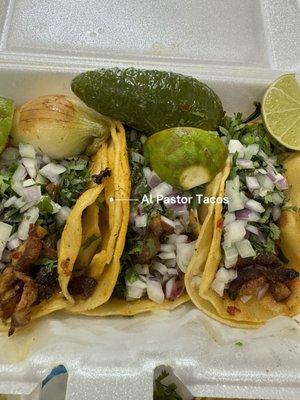 Al pastor tacos